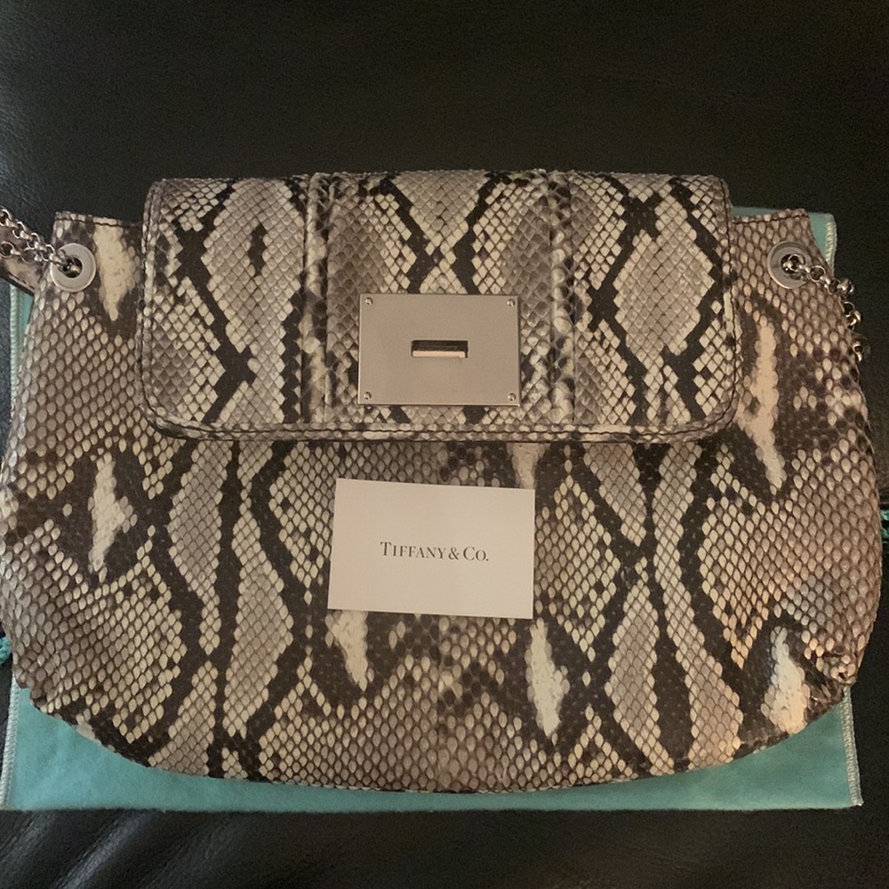 Tiffany & Co. Shoulder Bag
Neutrals Python Excellent Condition - Picture 5 of 5